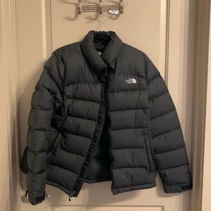 North Face 700 Shell ZipUp Jacket Funnel Collar